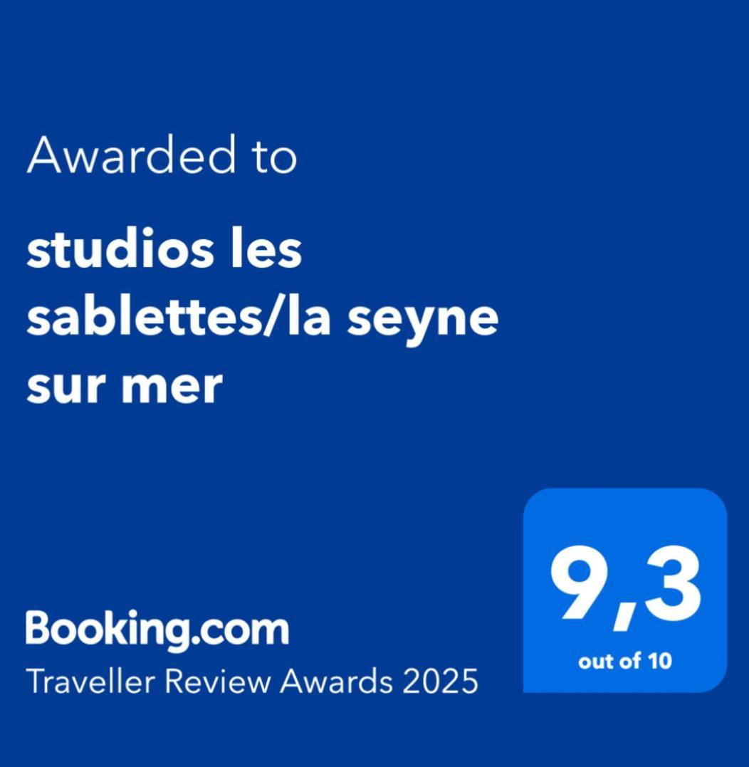 Studios Les Sablettes/La Seyne Sur Mer Eksteriør billede